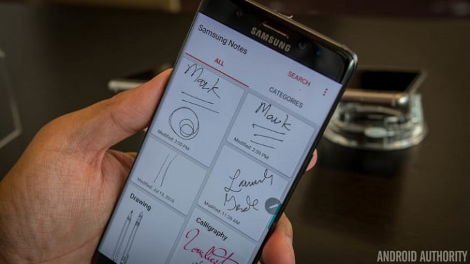 Giao diện Edge UX cũng làm việc tốt hơn trên Note 7