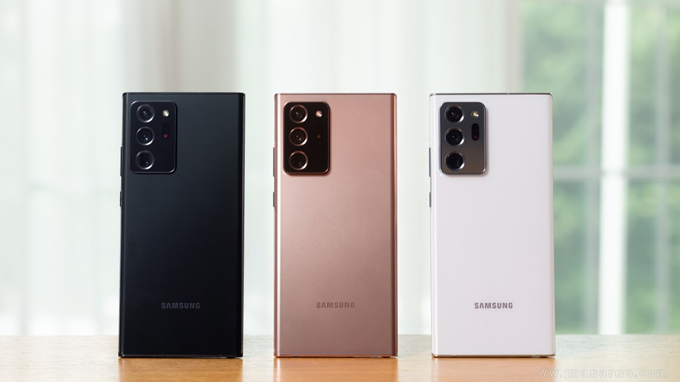 cả 2 điện thoại Galaxy NOte 20 và Galaxy Note 20 Ultra đều sở hữu cấu hình vượt trội